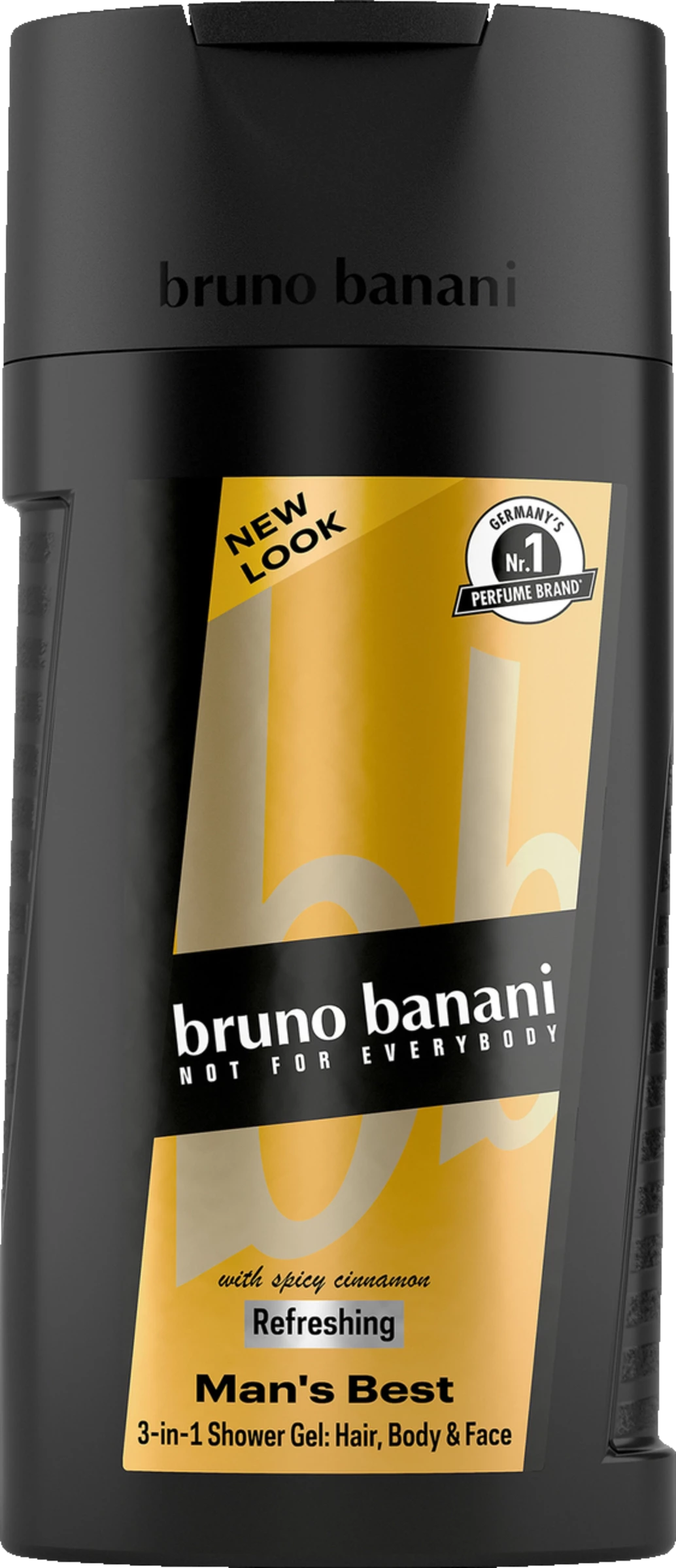 Bruno Banani Man´s Best 3in1 Shower Gel 1 Bruno Banani Man´s Best 3in1 Shower Gel