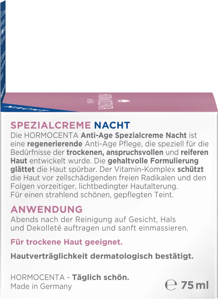 Hormocenta Anti-Age Spezialcreme Nacht 2 Hormocenta Anti-Age Spezialcreme Nacht – Bild 2