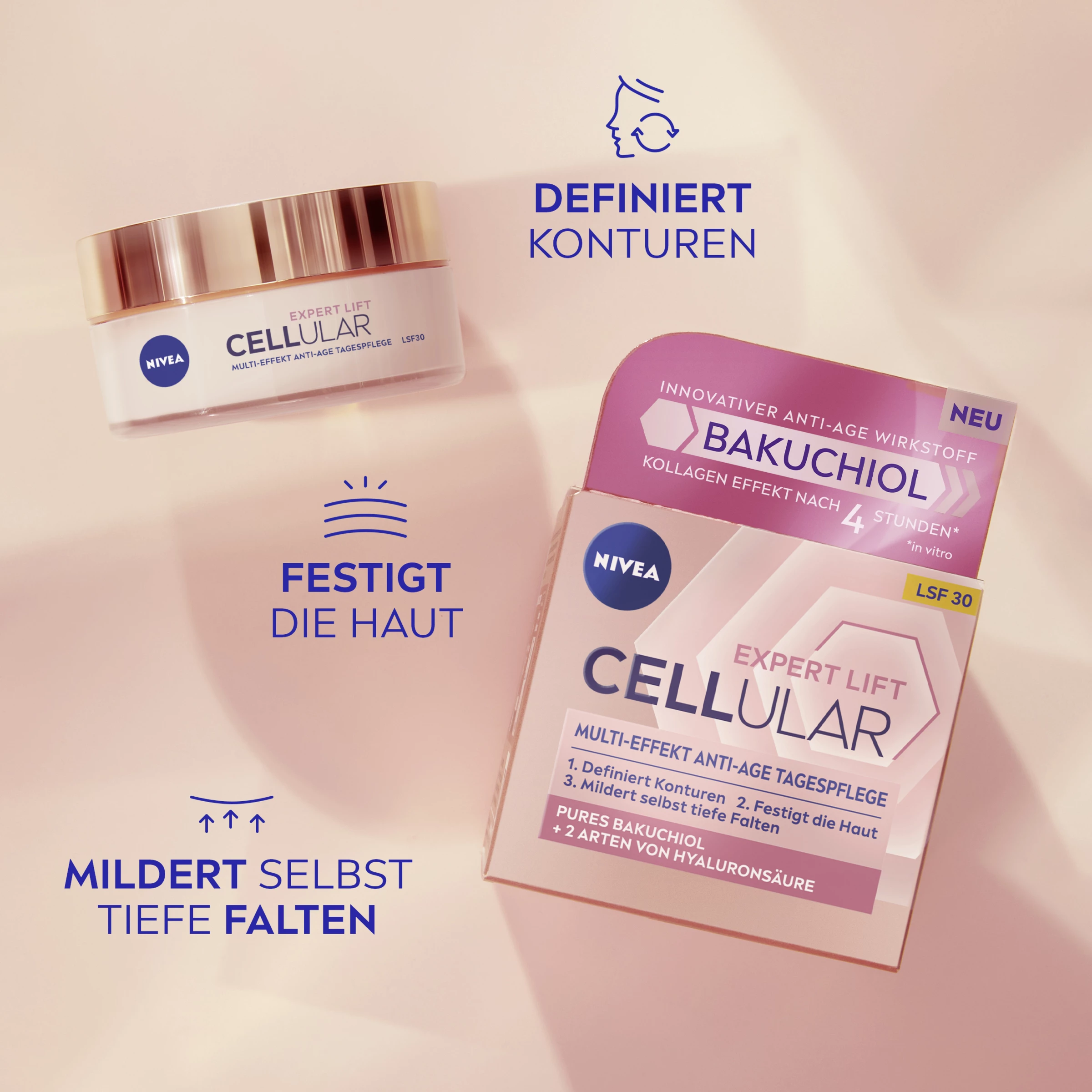 NIVEA Expert Lift Cellular Multi-Effekt Anti-Age Tagespflege LSF 30 7 NIVEA Expert Lift Cellular Multi-Effekt Anti-Age Tagespflege LSF 30 – Bild 7