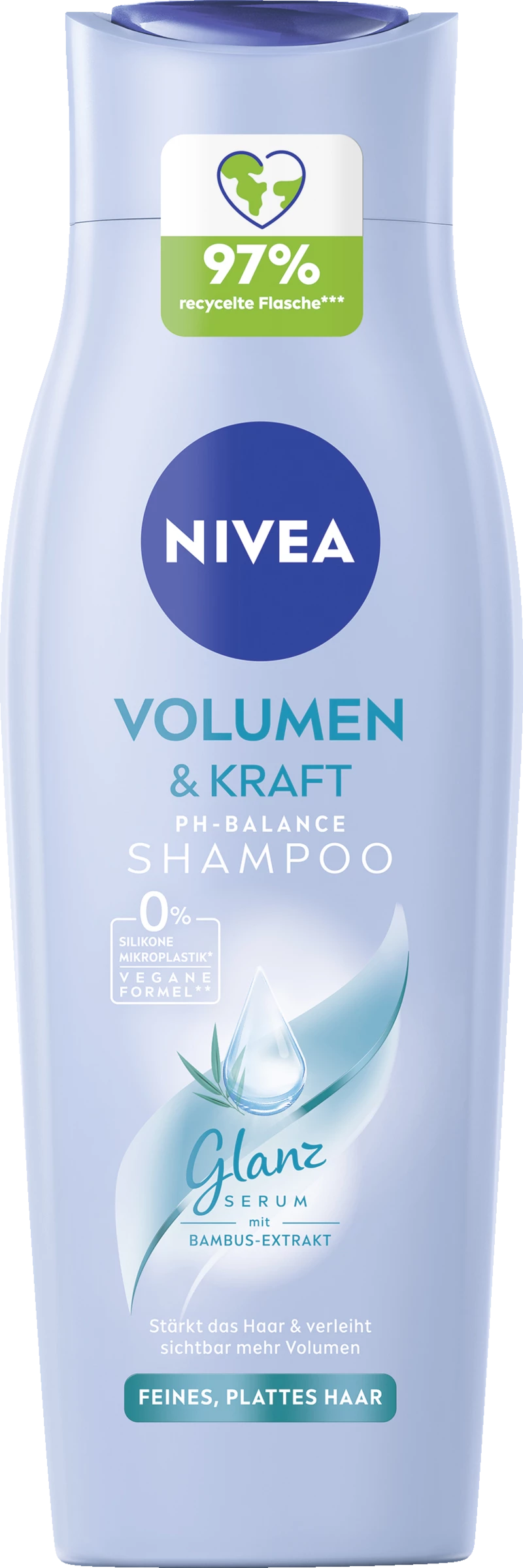 NIVEA Volumen & Kraft PH-Balance Shampoo 1 NIVEA Volumen & Kraft PH-Balance Shampoo