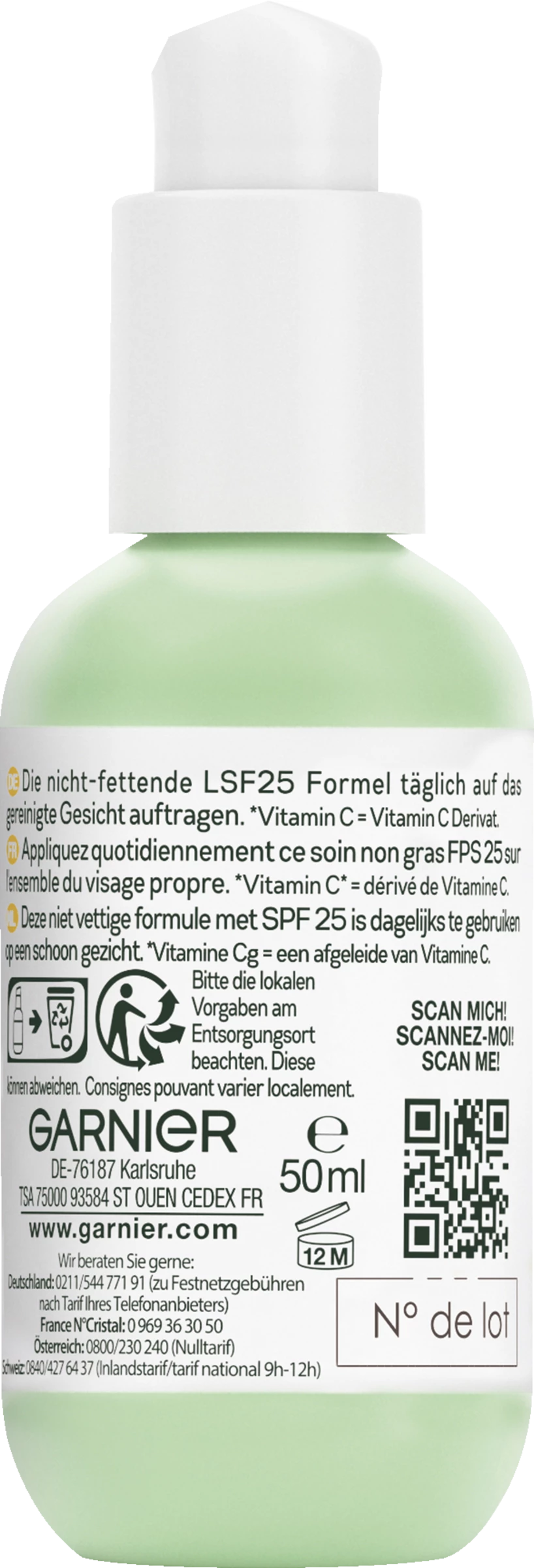 Garnier SkinActive 2in1 Glow Booster Serum Crème 2 Garnier SkinActive 2in1 Glow Booster Serum Crème – Bild 2