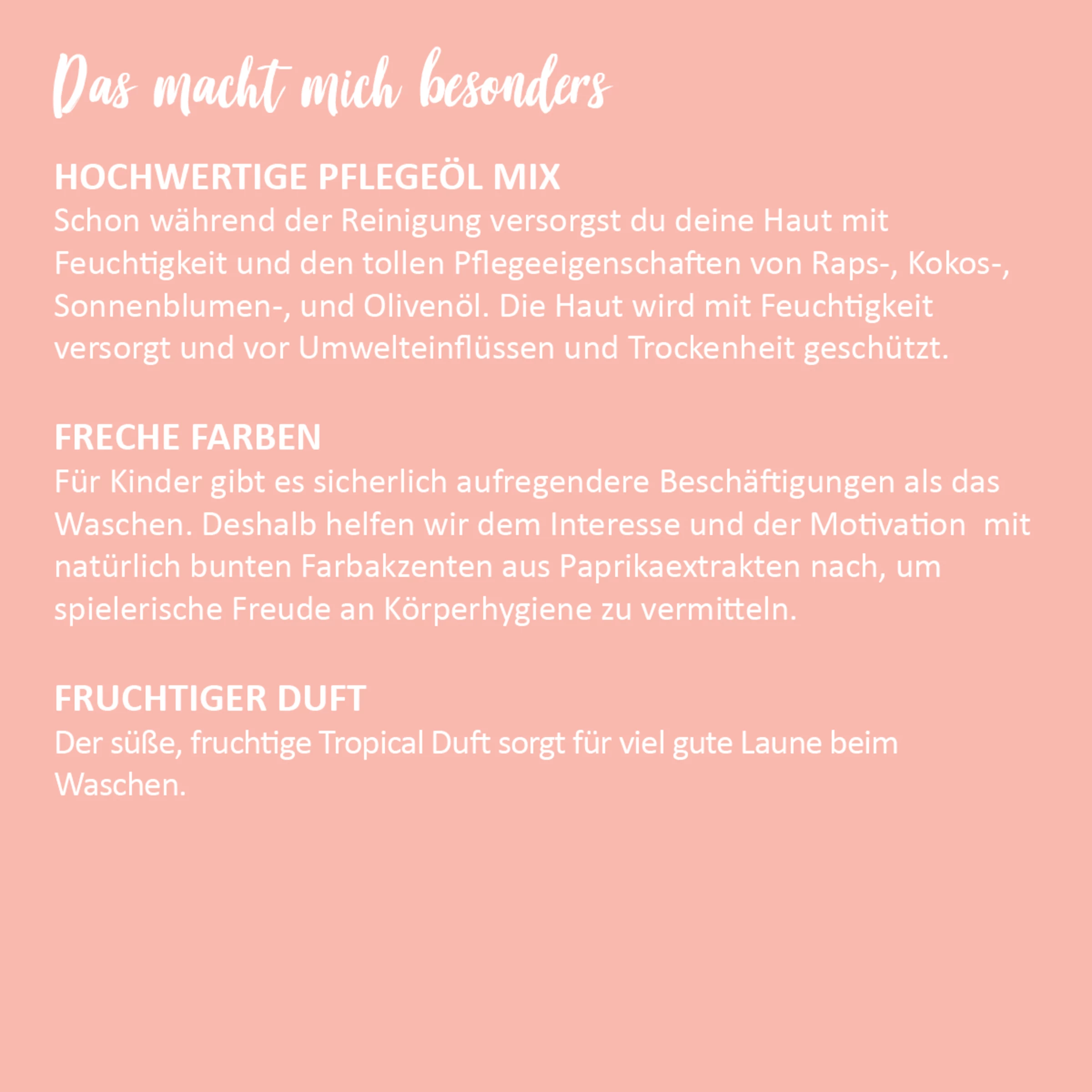 Puremetics Kinderseife Tropical 4 Puremetics Kinderseife Tropical – Bild 4