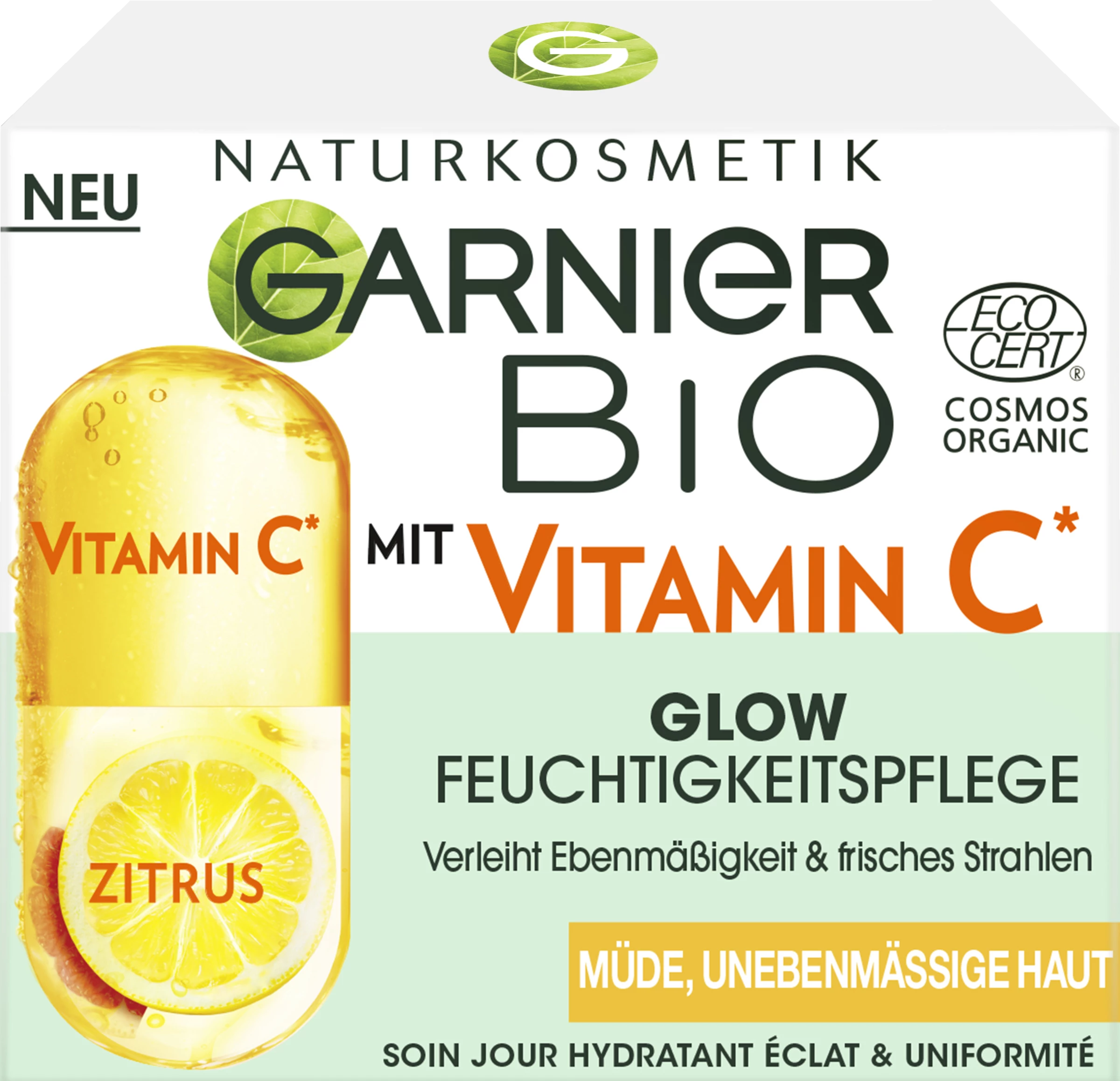 Garnier Bio Glow Feuchtigkeitspflege 1 Garnier Bio Glow Feuchtigkeitspflege
