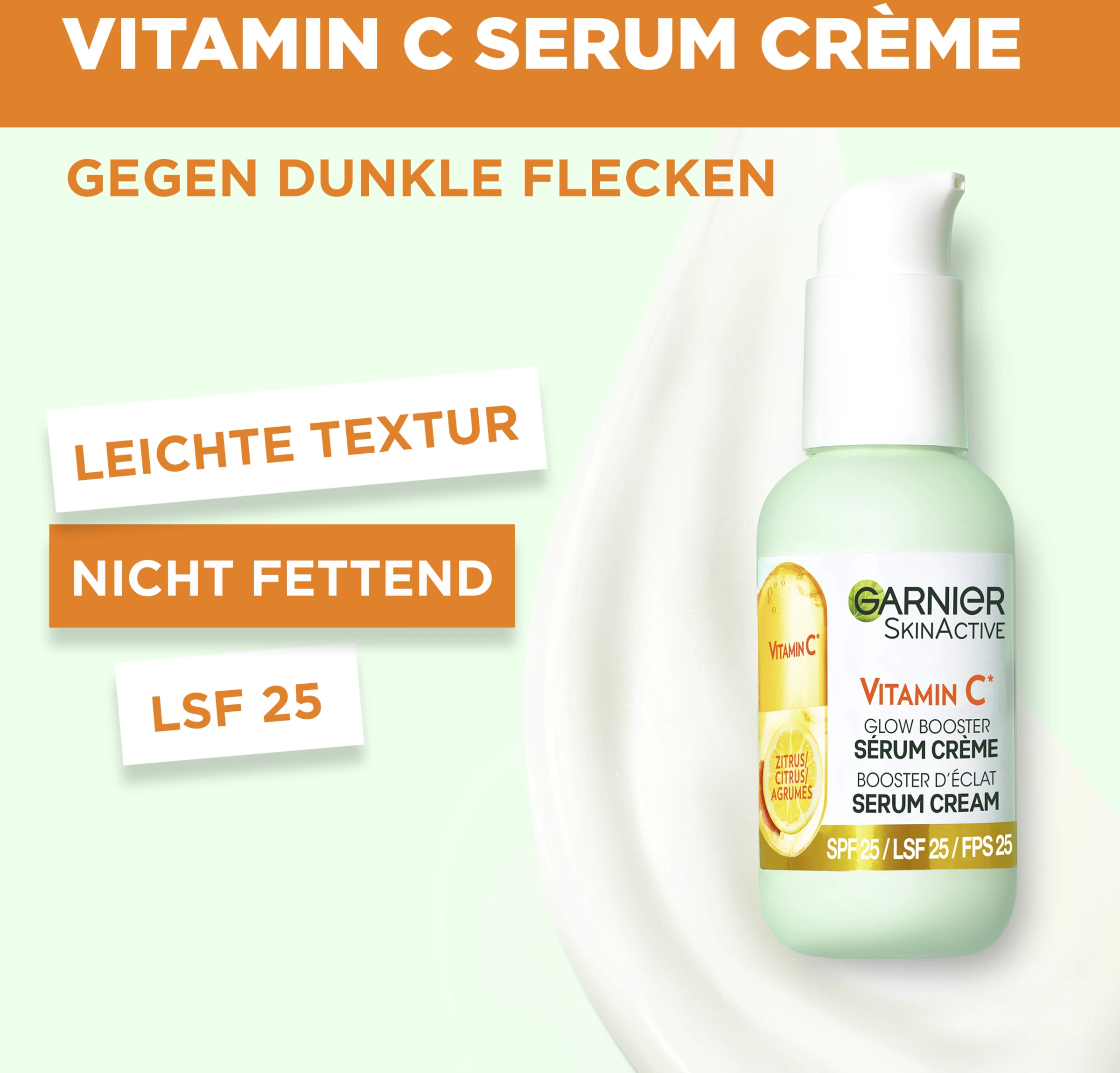 Garnier SkinActive 2in1 Glow Booster Serum Crème 9 Garnier SkinActive 2in1 Glow Booster Serum Crème – Bild 9