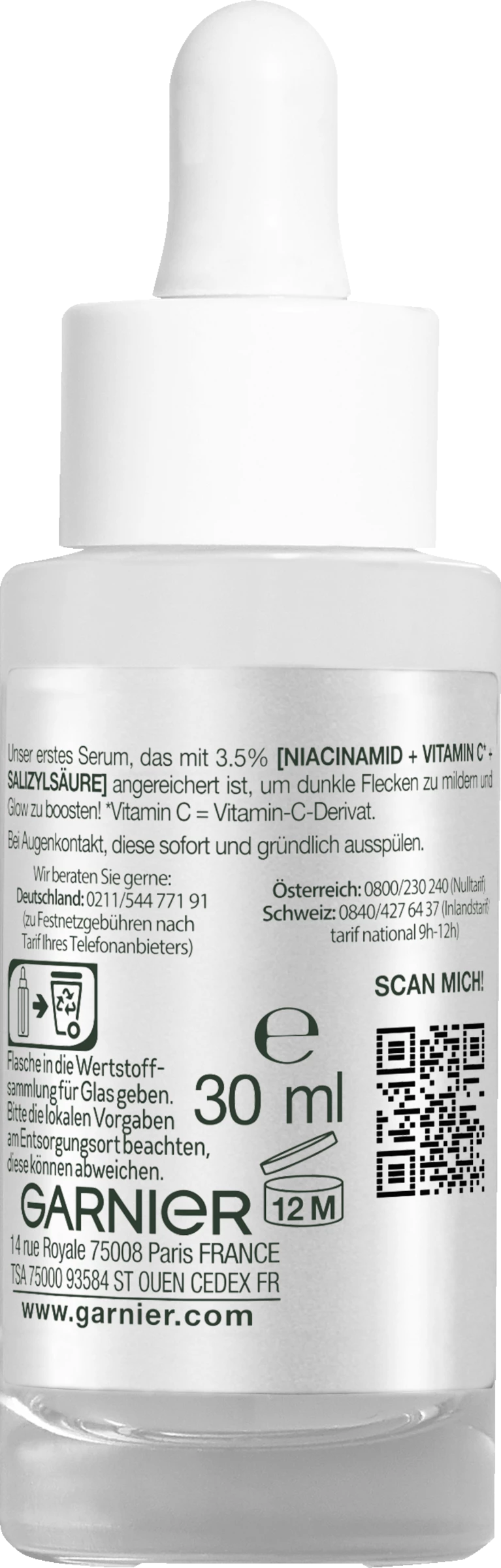 Garnier SkinActive Glow Booster Serum 3 Garnier SkinActive Glow Booster Serum – Bild 3