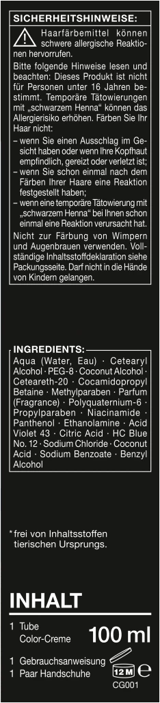 Syoss Colorglow Pflegende Haartönung Platin Blond 3 Syoss Colorglow Pflegende Haartönung Platin Blond – Bild 3