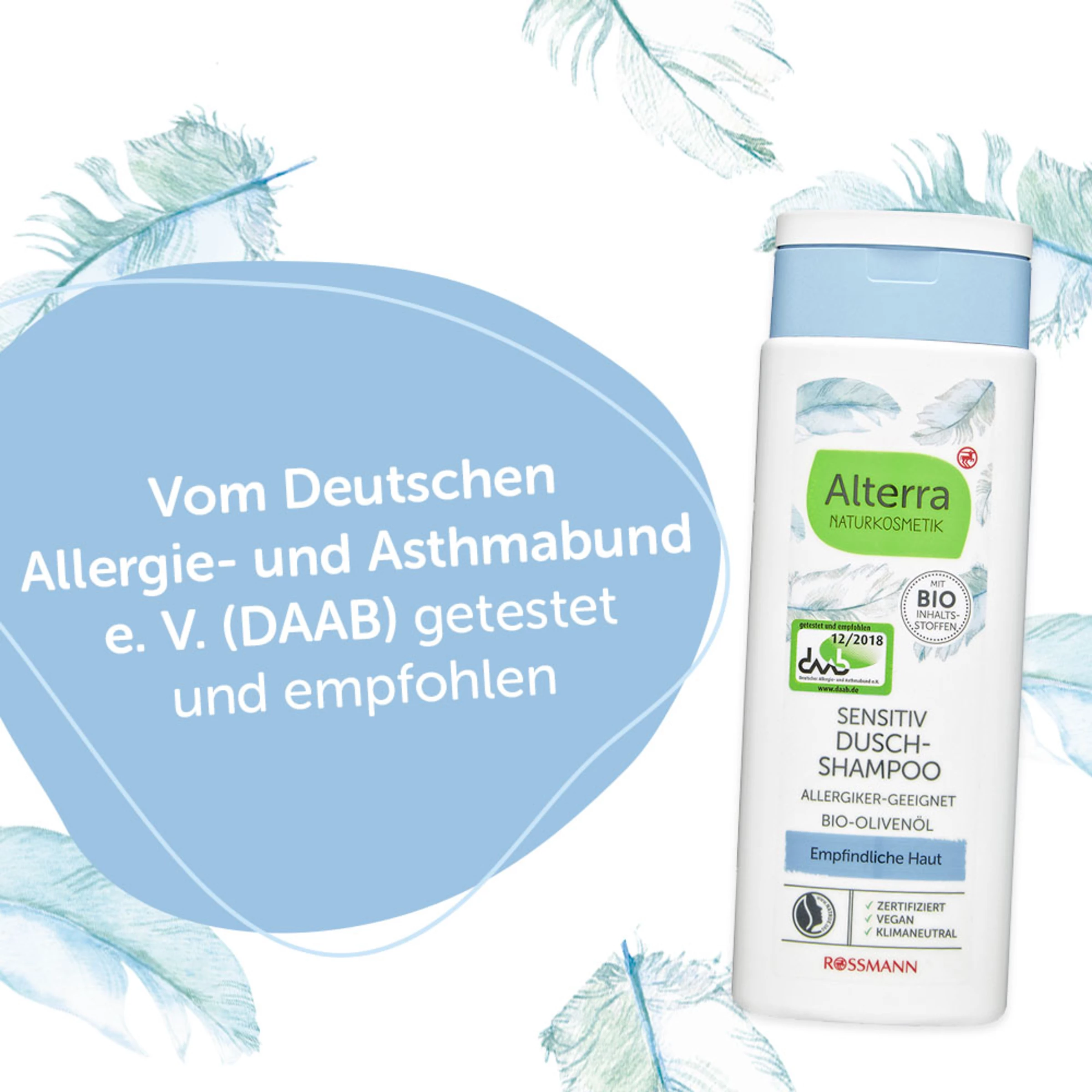 Alterra NATURKOSMETIK Sensitiv Dusch-Shampoo Parfümfrei 4 Alterra NATURKOSMETIK Sensitiv Dusch-Shampoo Parfümfrei – Bild 4
