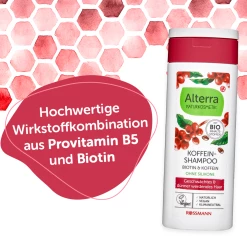 Alterra NATURKOSMETIK Koffein-Shampoo Biotin & Koffein -Compeed Geschäft MAM 8397269 SHOP IMAGE 1.4
