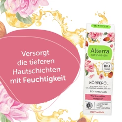 Alterra NATURKOSMETIK Körperöl Bio-Pfingstrose & Bio-Mandel 12 Alterra NATURKOSMETIK Körperöl Bio-Pfingstrose & Bio-Mandel -Compeed Geschäft MAM 8397331 SHOP IMAGE 1.4