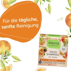 Alterra NATURKOSMETIK Festes Shampoo Bio-Orange & Bio-Vanille -Compeed Geschäft MAM 8397359 SHOP IMAGE 1.4
