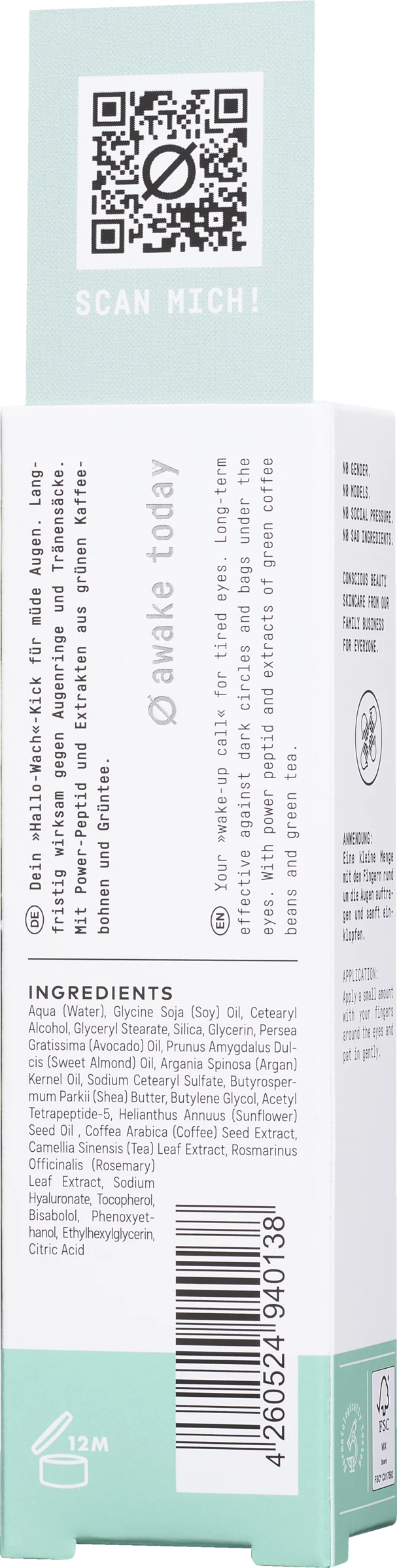 Nø Awake Today Augencreme 2 Nø Awake Today Augencreme – Bild 2