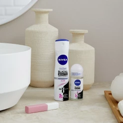 NIVEA Anti-Transpirant Roll-on Black & White Invisible Clear -Compeed Geschäft MAM 8419299 SHOP IMAGE 1.4
