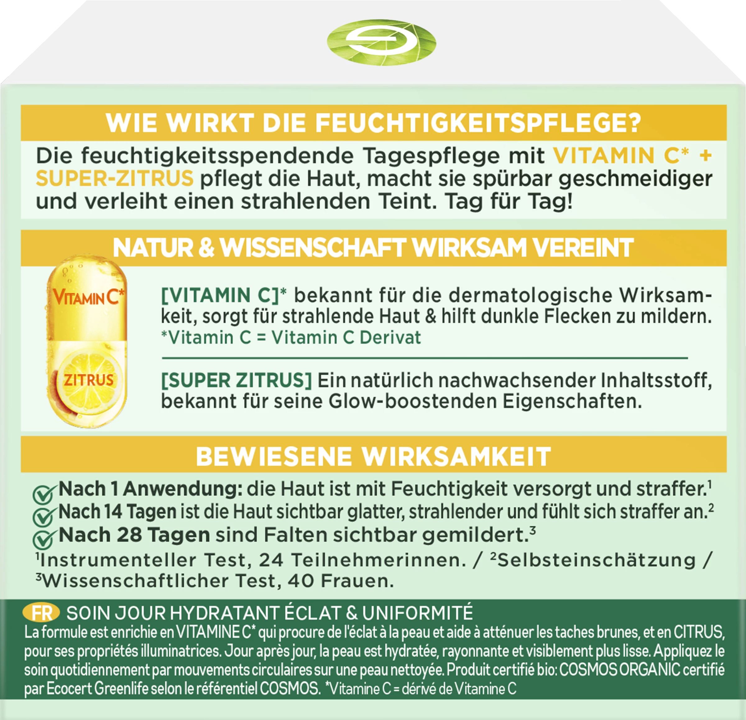 Garnier Bio Glow Feuchtigkeitspflege 2 Garnier Bio Glow Feuchtigkeitspflege – Bild 2