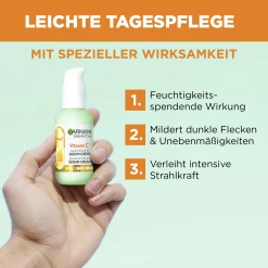 Garnier SkinActive 2in1 Glow Booster Serum Crème 17 Garnier SkinActive 2in1 Glow Booster Serum Crème -Compeed Geschäft MAM 8446191 SHOP IMAGE 1.4