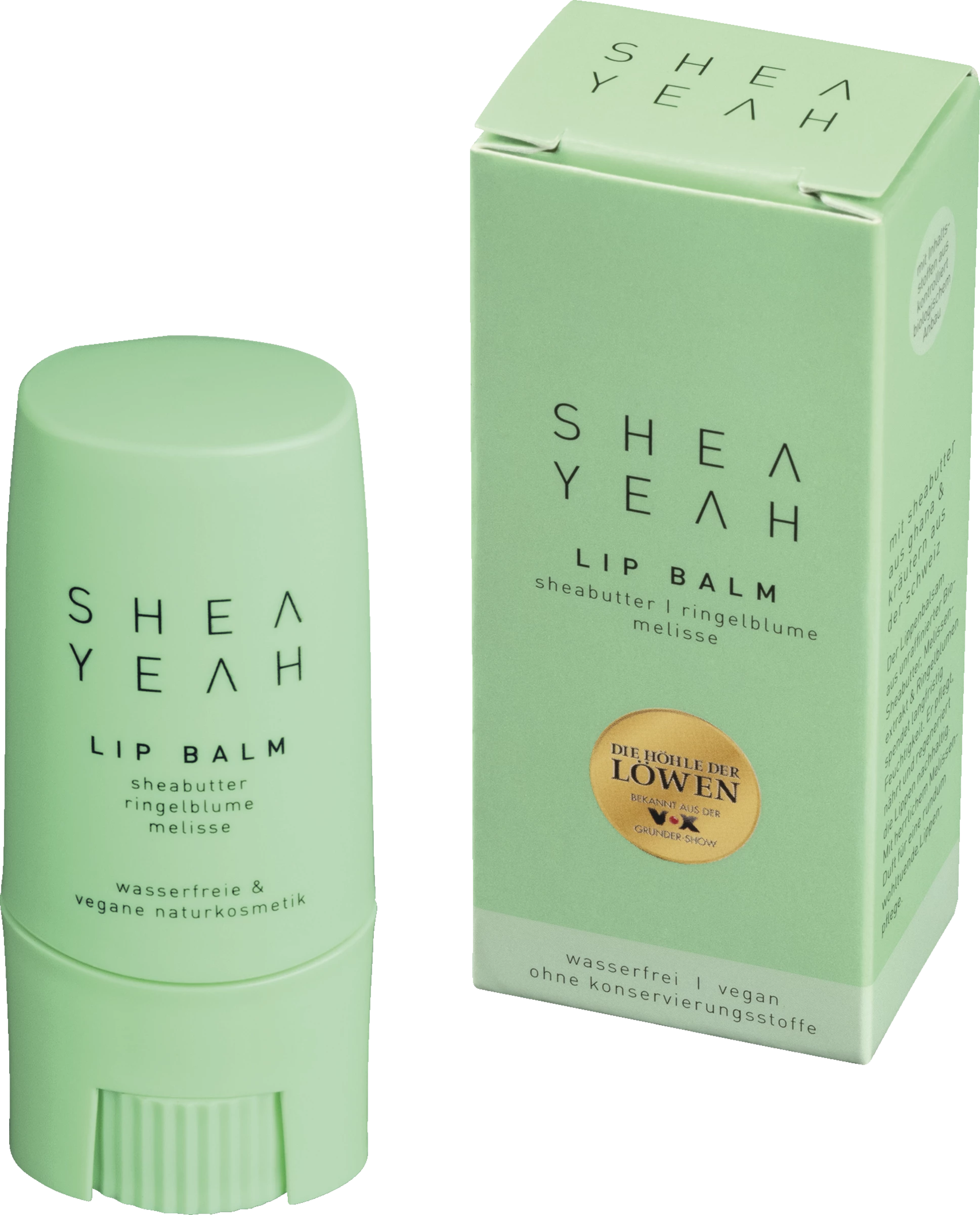 Shea Yeah Lip Balm Ringelblume Melisse 1 Shea Yeah Lip Balm Ringelblume Melisse