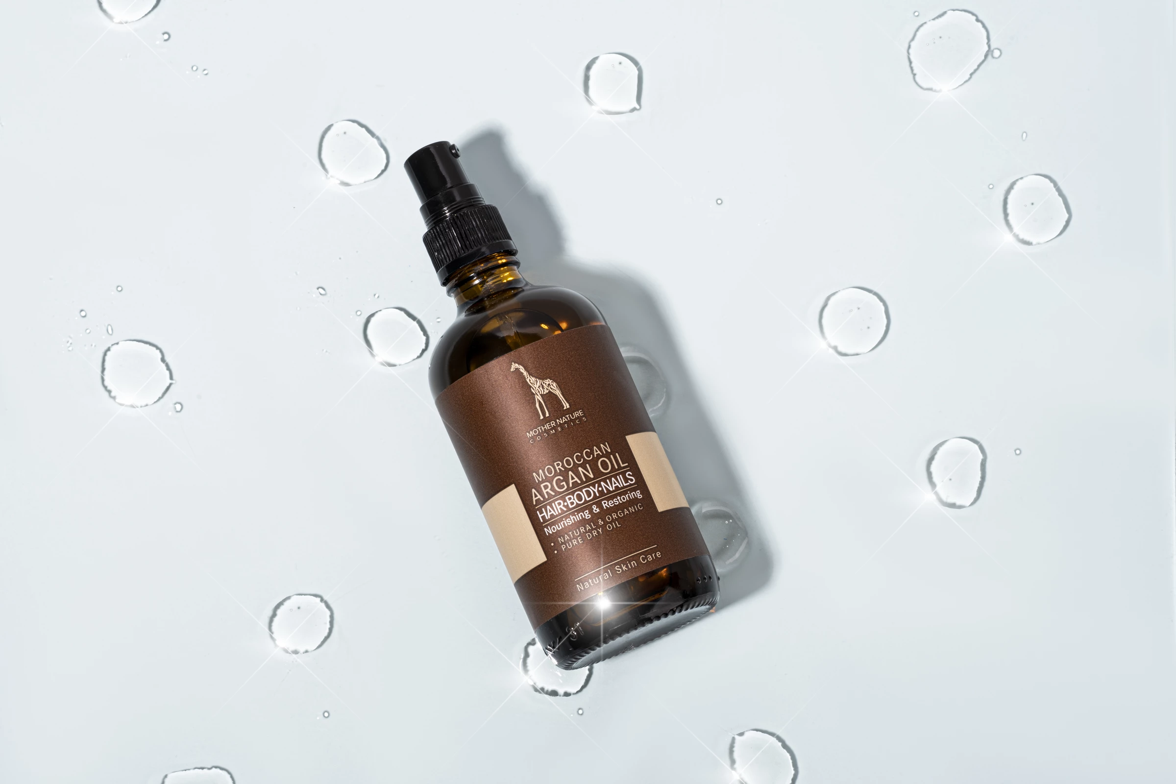 Mother Nature Moroccan Argan Oil Hair, Body & Nails 3 Mother Nature Moroccan Argan Oil Hair, Body & Nails – Bild 3