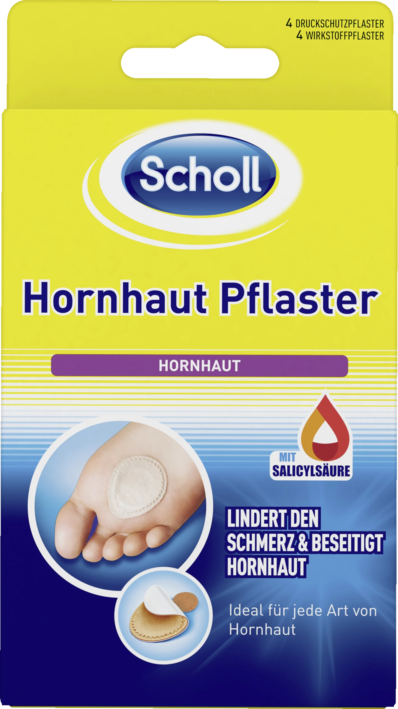 Scholl Hornhaut Pflaster 1 Scholl Hornhaut Pflaster