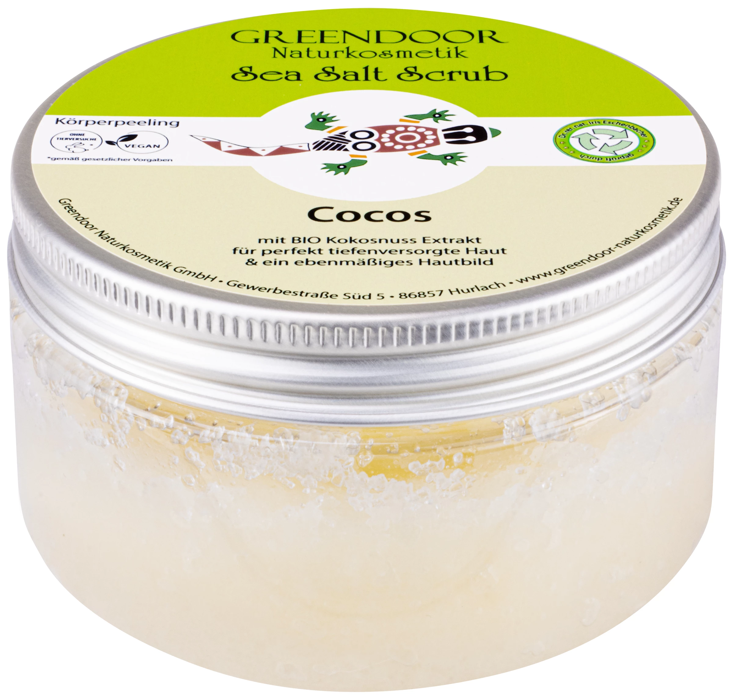 GREENDOOR Sea-Salt Scrub Cocos 1 GREENDOOR Sea-Salt Scrub Cocos