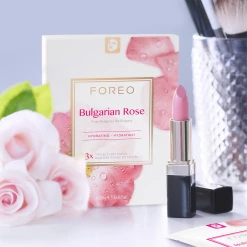 FOREO Farm To Face Collection Bulgarian Rose Maske 12 FOREO Farm To Face Collection Bulgarian Rose Maske -Compeed Geschäft MAM 8508714 SHOP IMAGE 1.4