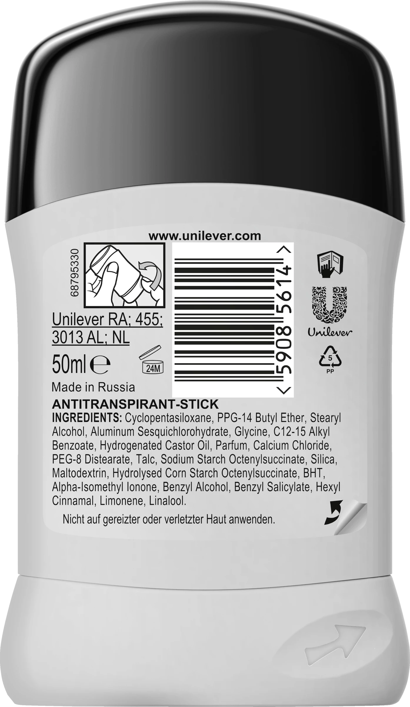 Rexona Men Maximum Protection Anti-Transpirant Stick Antibakterieller Deo-Schutz 2 Rexona Men Maximum Protection Anti-Transpirant Stick Antibakterieller Deo-Schutz – Bild 2