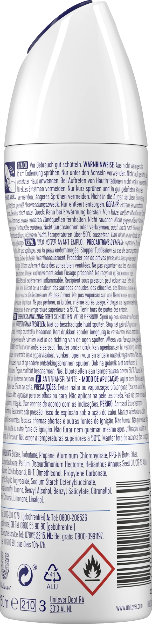 Rexona Anti-Transpirant Deo Spray Shower Fresh 2 Rexona Anti-Transpirant Deo Spray Shower Fresh – Bild 2