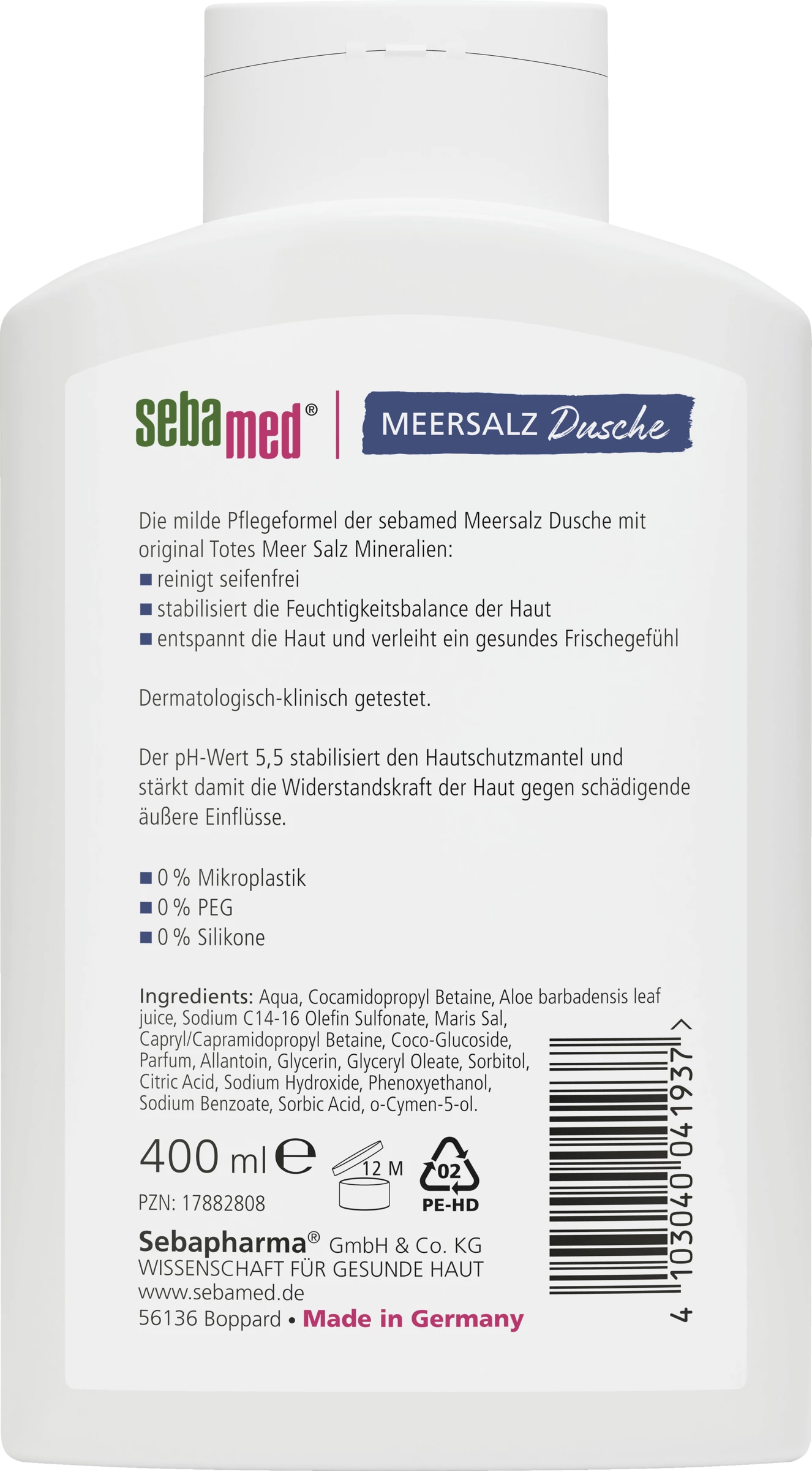 Sebamed Meersalz Dusche 2 Sebamed Meersalz Dusche – Bild 2