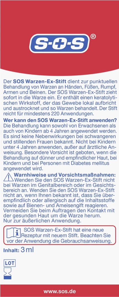 SOS Warzen-Ex-Stift 5 SOS Warzen-Ex-Stift – Bild 5