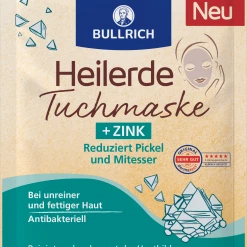 Bullrich Heilerde Tuchmaske Zink