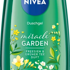 Compeed Geschäft 8 NIVEA Pflegedusche Miracle GARDEN Freesien & Grüner Tee Duft
