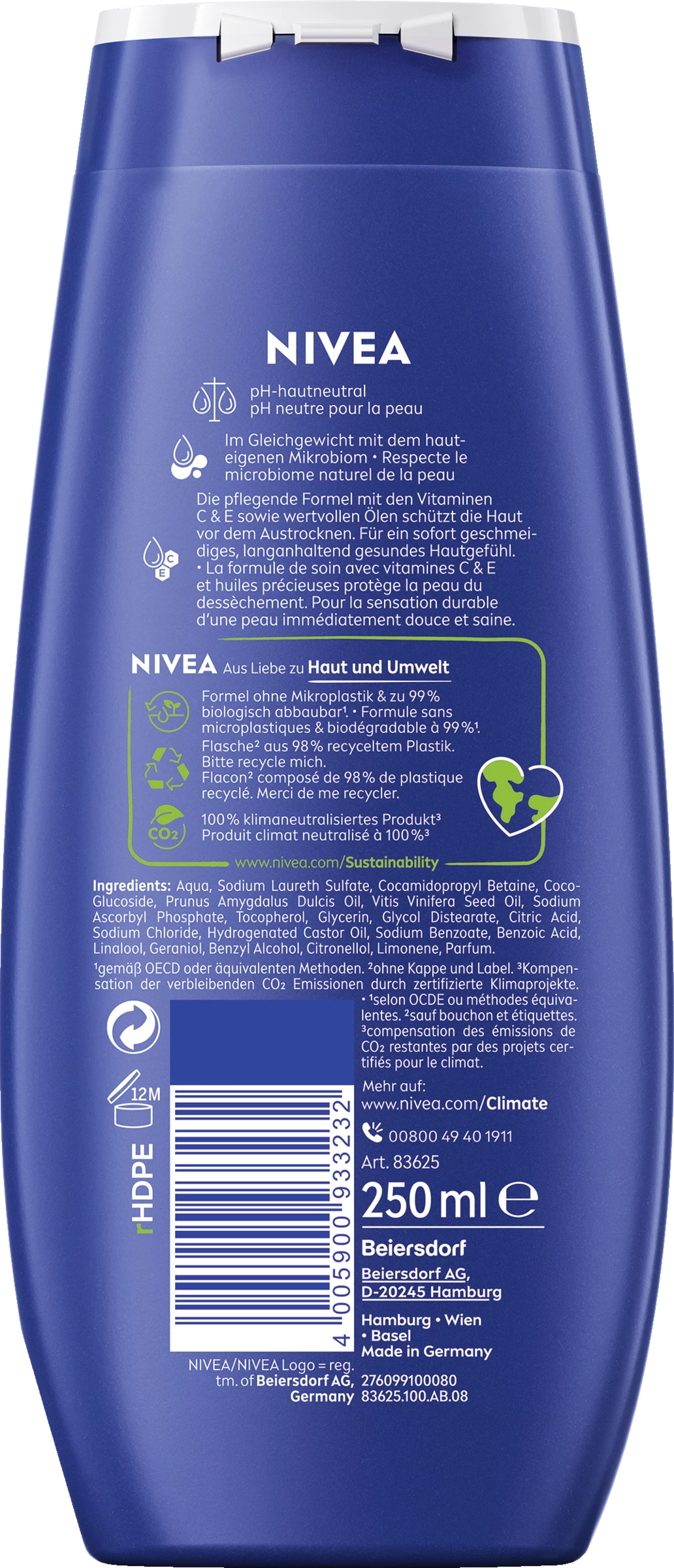 Pflegedusche Creme Care & NIVEA Duft 2 Pflegedusche Creme Care & NIVEA Duft – Bild 2