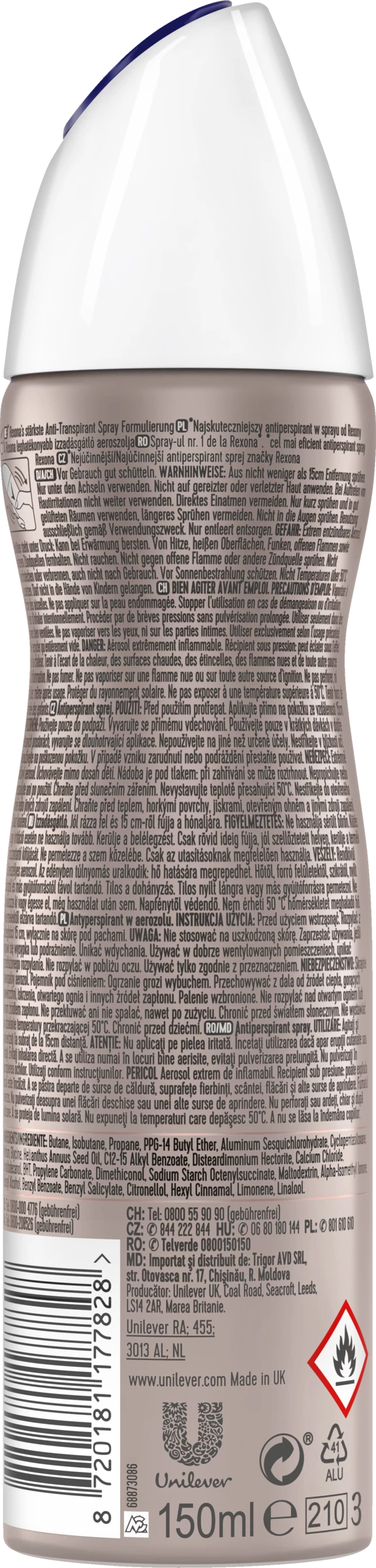 Rexona Anti-Transpirant Deo Spray Maximum Protection Lime & Waterlily Scent 2 Rexona Anti-Transpirant Deo Spray Maximum Protection Lime & Waterlily Scent – Bild 2