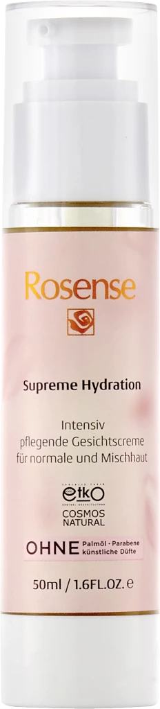 Rosense Supreme Hydration Intensiv Pflegende Gesichtscreme 3 Rosense Supreme Hydration Intensiv Pflegende Gesichtscreme – Bild 3