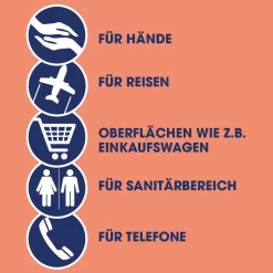 Sagrotan 2in1 Desinfektions-Tücher Reisegröße 10 Sagrotan 2in1 Desinfektions-Tücher Reisegröße -Compeed Geschäft MAM 8553353 SHOP IMAGE 1.4