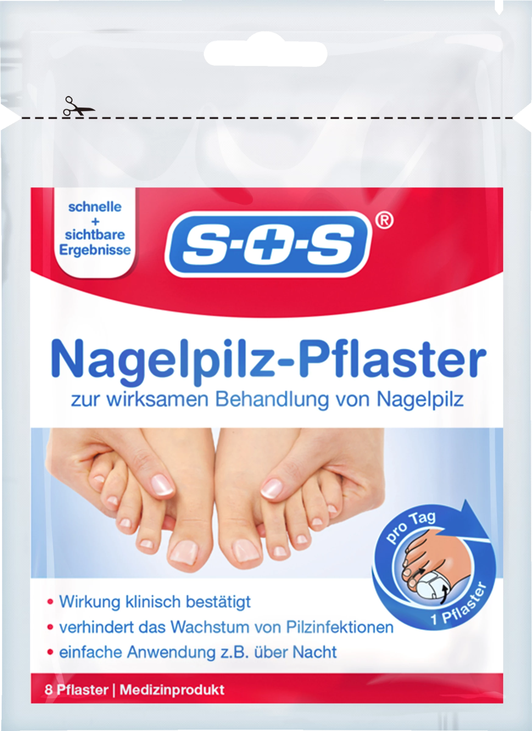 SOS Nagelpilz-Pflaster 1 SOS Nagelpilz-Pflaster