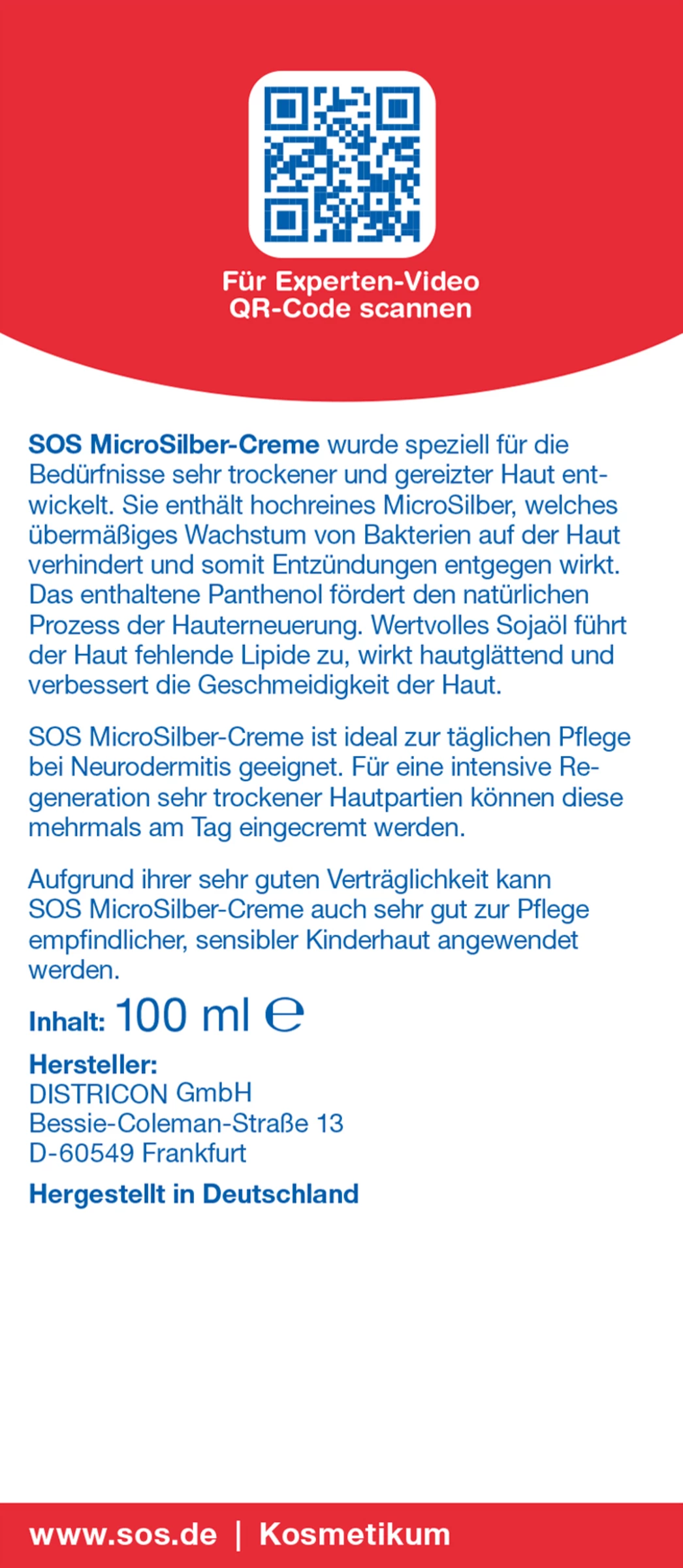 SOS MicroSilber-Creme 2 SOS MicroSilber-Creme – Bild 2