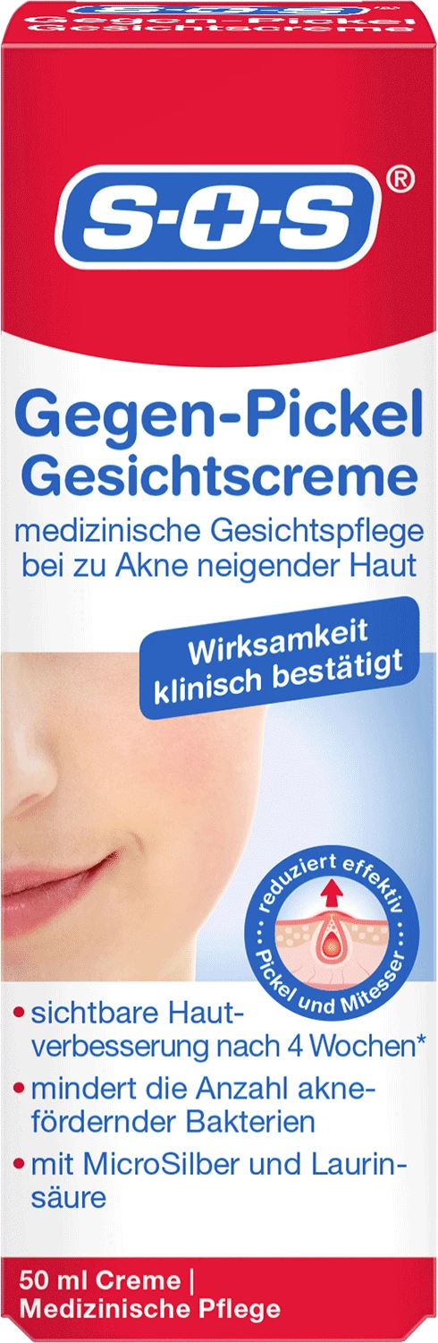 SOS Gegen-Pickel Gesichtscreme 1 SOS Gegen-Pickel Gesichtscreme