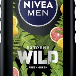 Compeed Geschäft 13 NIVEA MEN Dusche Extreme Wild Fresh Green