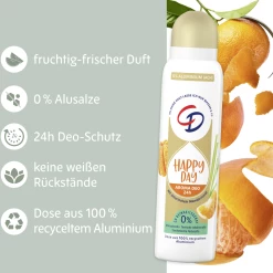 CD 24h Aroma Deodorant Spray Happy Day 11 CD 24h Aroma Deodorant Spray Happy Day -Compeed Geschäft MAM 8620505 SHOP IMAGE 1.4