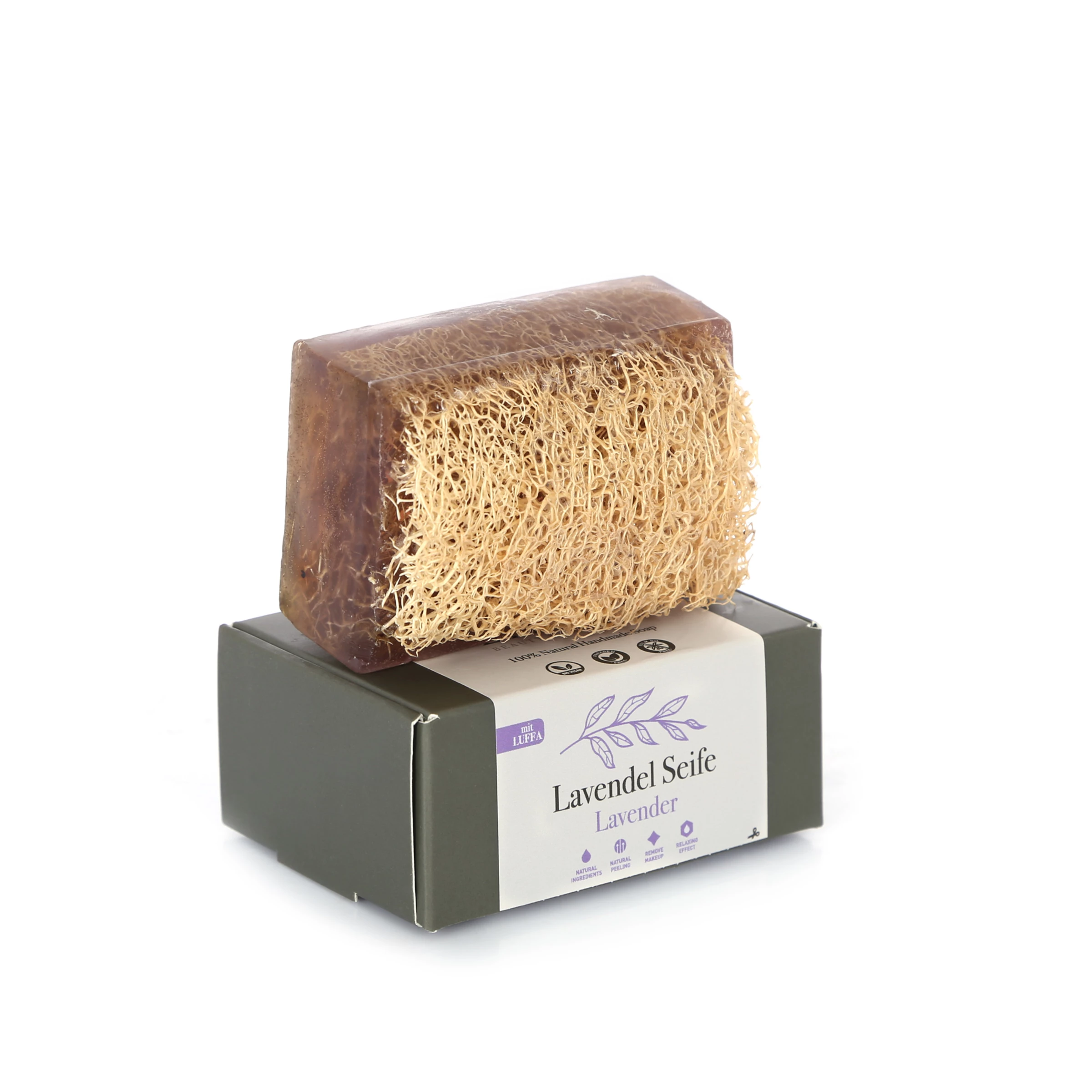 Lifsu Lavendel Duschseife Mit Luffa 1 Lifsu Lavendel Duschseife Mit Luffa