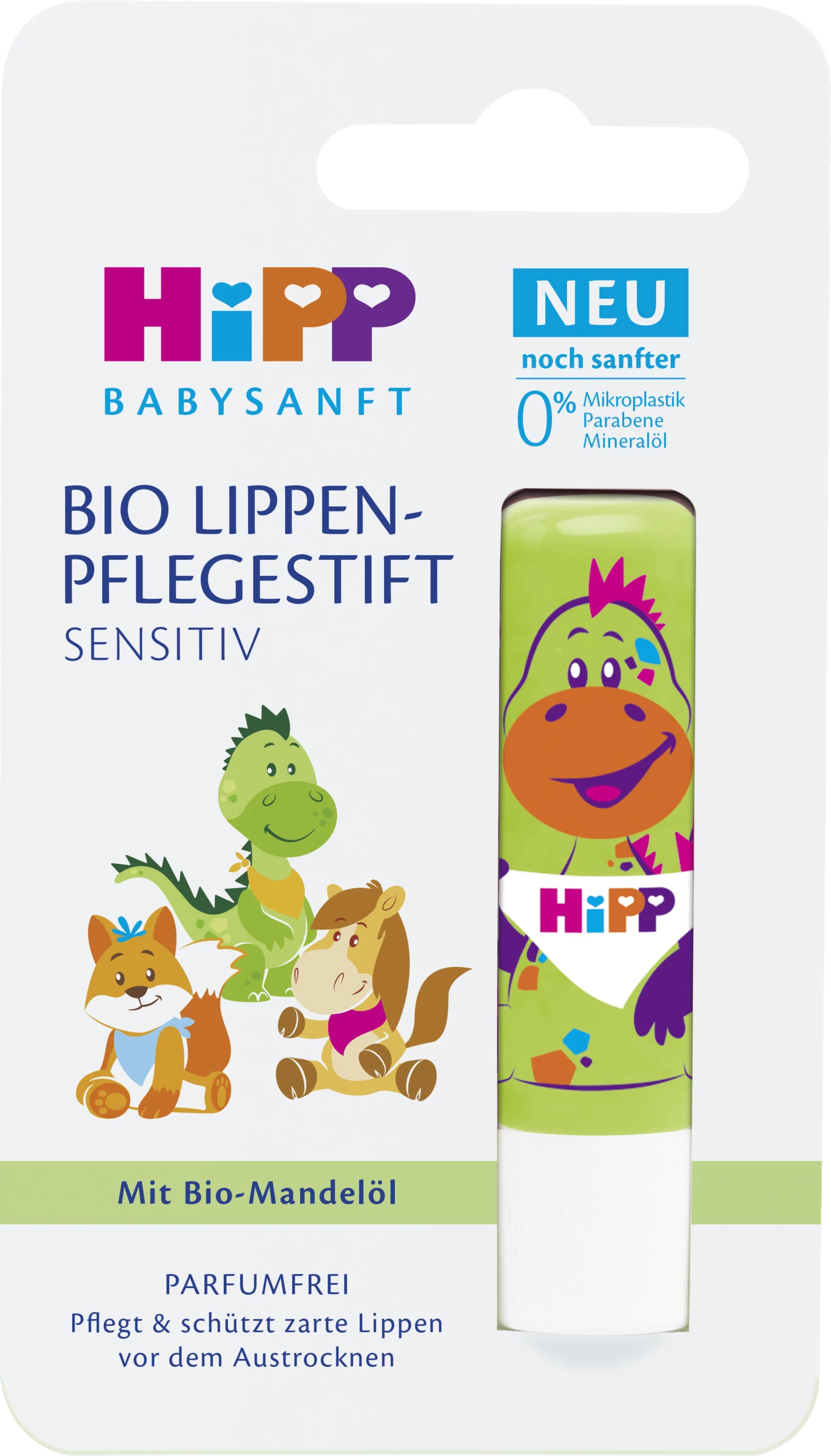 Hipp Babysanft Bio Lippen-Pflegestift 1 Hipp Babysanft Bio Lippen-Pflegestift