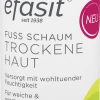 Efasit Fuss Schaum Trockene Haut