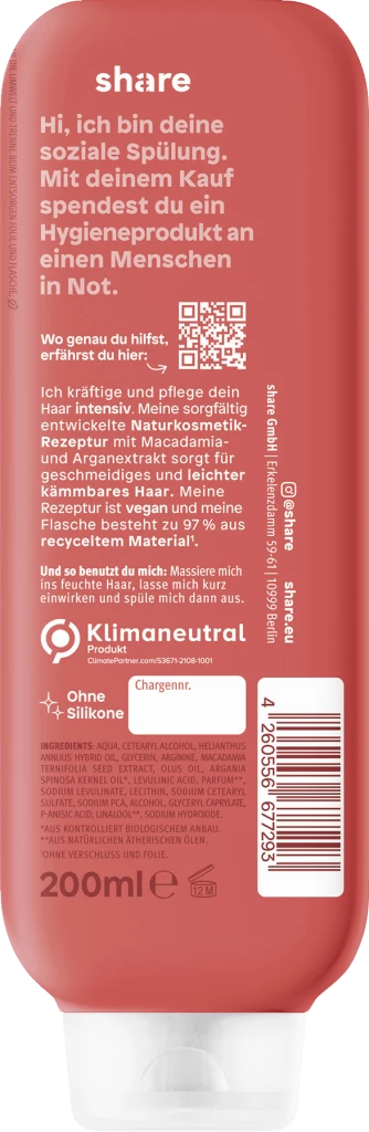 Share Naturals Spülung Repair 2 Share Naturals Spülung Repair – Bild 2