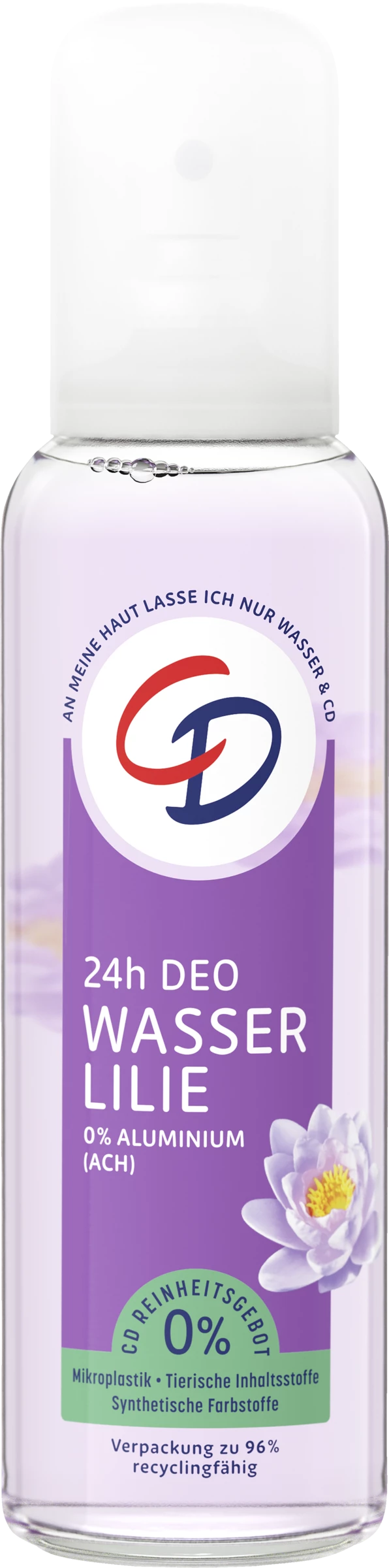 CD 24h Deodorant Zerstäuber Wasserlilie 1 CD 24h Deodorant Zerstäuber Wasserlilie