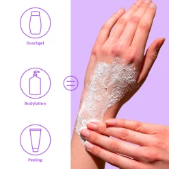 Puremetics 3in1 Dusch-Fluff Sensibelchen Mit Zuckerpeeling 6 Puremetics 3in1 Dusch-Fluff Sensibelchen Mit Zuckerpeeling -Compeed Geschäft MAM 8667195 SHOP IMAGE 1.4