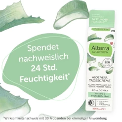 Alterra NATURKOSMETIK Tagescreme Bio-Aloe Vera & Gletscherwasser 11 Alterra NATURKOSMETIK Tagescreme Bio-Aloe Vera & Gletscherwasser -Compeed Geschäft MAM 8677400 SHOP IMAGE 1.4