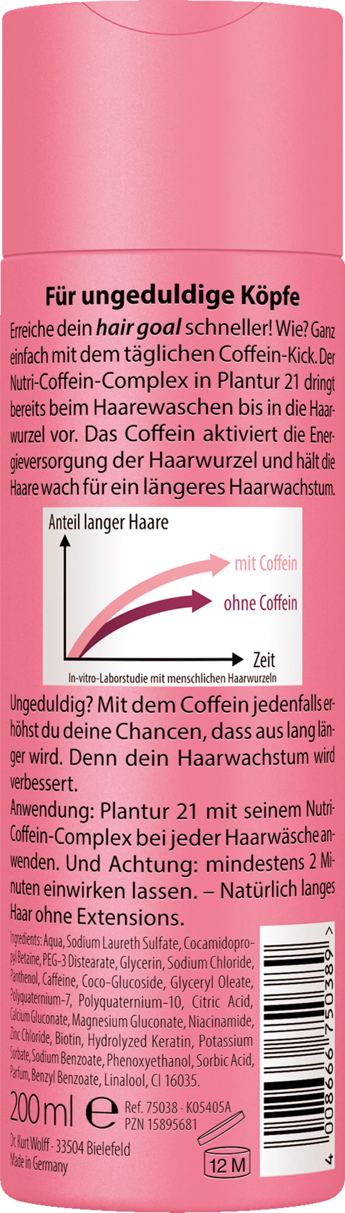 Dr. Wolff Plantur 21 #langehaare Shampoo 2 Dr. Wolff Plantur 21 #langehaare Shampoo – Bild 2