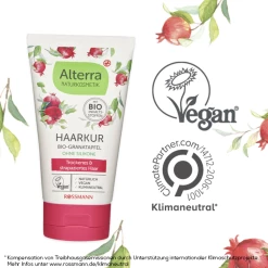 Alterra NATURKOSMETIK Haarkur Bio-Granatapfel & Bio-Aloe Vera -Compeed Geschäft MAM 8715431 SHOP IMAGE 1.4