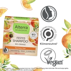 Alterra NATURKOSMETIK Festes Shampoo Bio-Orange & Bio-Vanille -Compeed Geschäft MAM 8715548 SHOP IMAGE 1.4