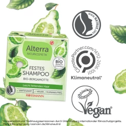 Alterra NATURKOSMETIK Festes Shampoo Bio-Bergamotte & Bio-Olive -Compeed Geschäft MAM 8715552 SHOP IMAGE 1.4