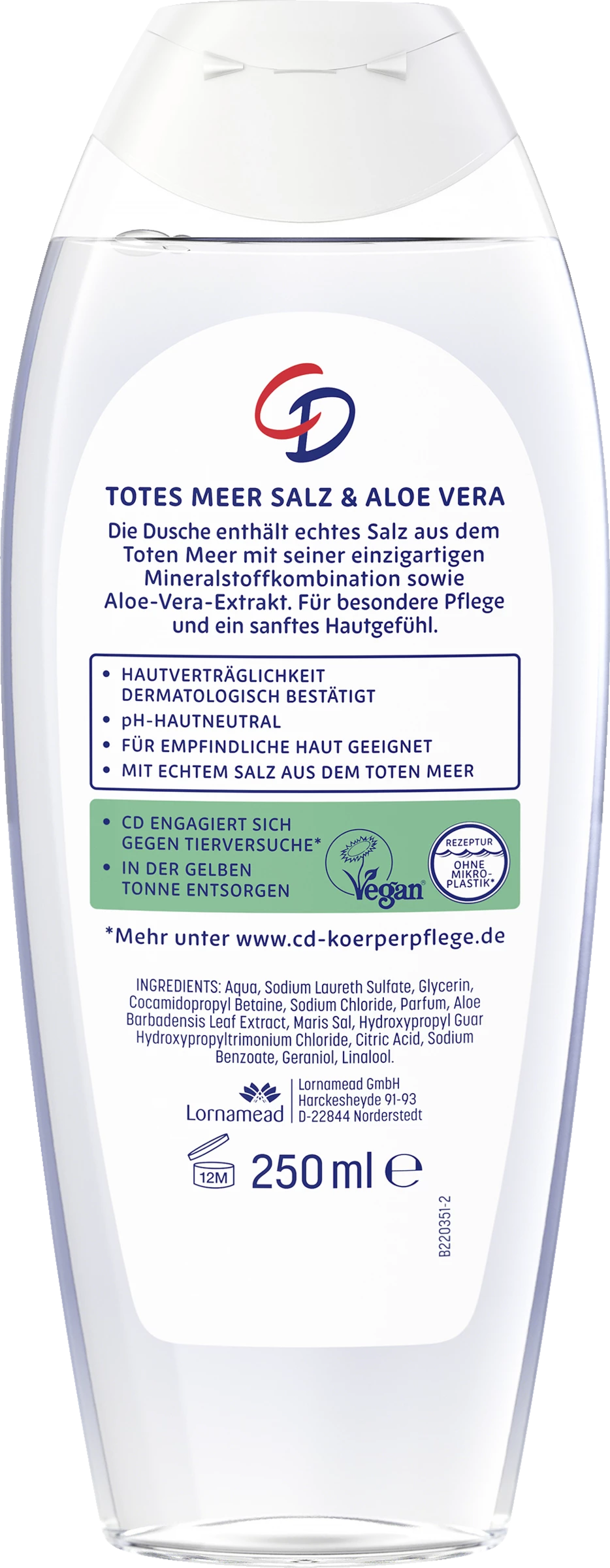 CD Mineraliendusche Totes Meer 2 CD Mineraliendusche Totes Meer – Bild 2